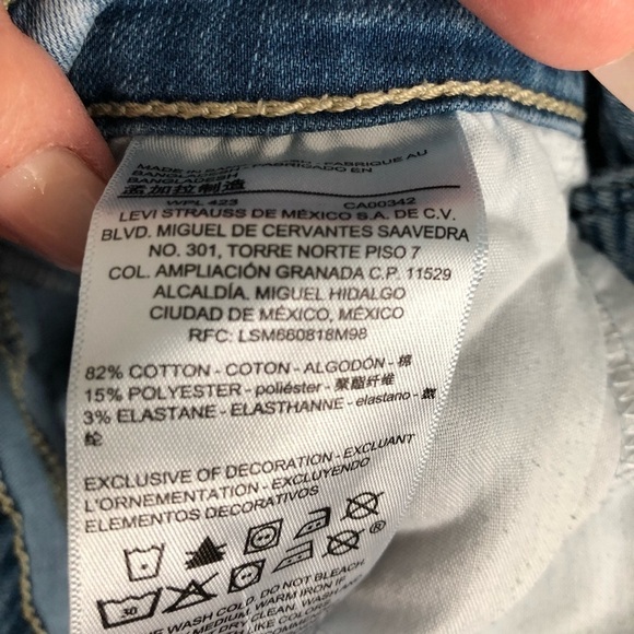 Denizen Levi’s womens jeans Modern Skinny size 29x28 - Picture 6 of 6